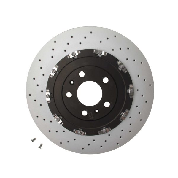 High-tech brzdový systém s perforovaným, vŕtaným plávajúcim brzdovým rotorom